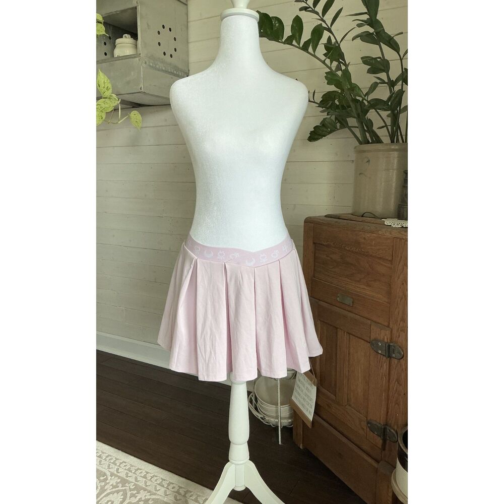 Hot Topic Pretty Guardian Sailor Moon V-Line Skort Skirt Shorts Pockets Size Sm.